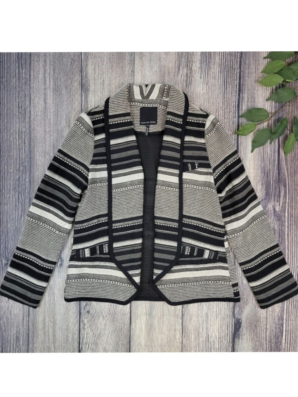 Marissa Webb Brighton Striped Jacket Blazer